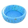 The main body of the blue inflatable swimming pool is a portable outdoor swimming pool for children's use Item Picture